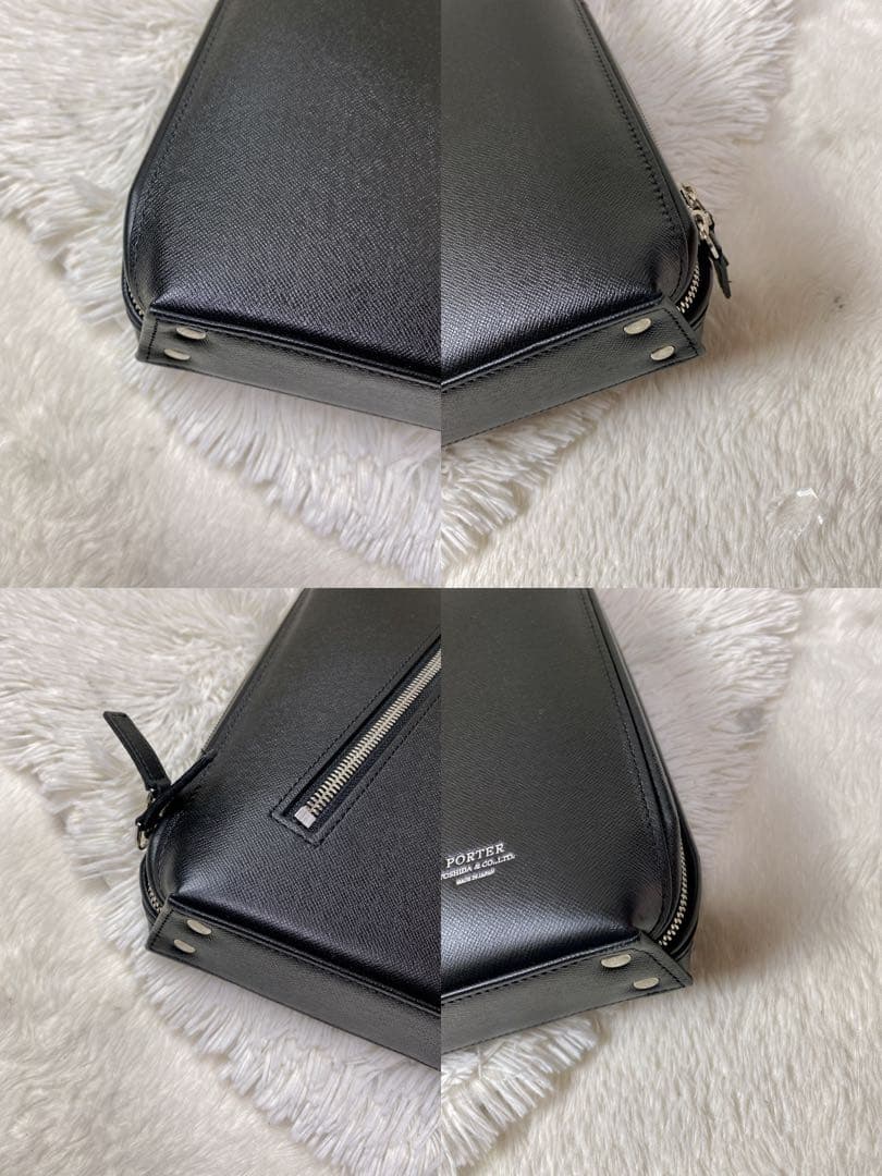 新品・ポーター/吉田カバン　ブリーフケース　アベニュー　A4収納可能　レザー