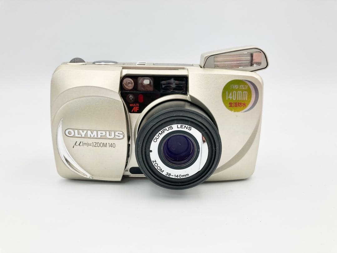 【動作品】μ-zoom 140　コンパクトカメラ　動作確認済み　C61