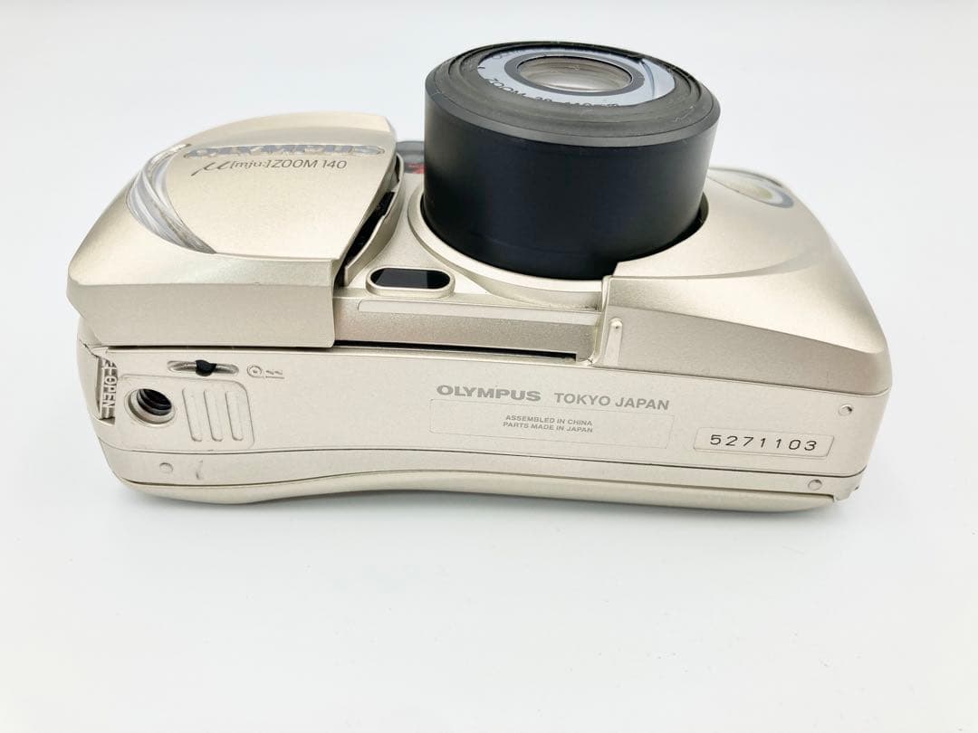 【動作品】μ-zoom 140　コンパクトカメラ　動作確認済み　C61