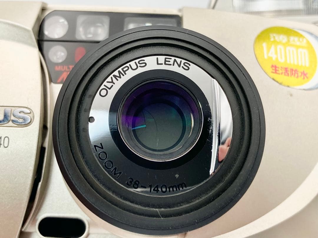 【動作品】μ-zoom 140　コンパクトカメラ　動作確認済み　C61