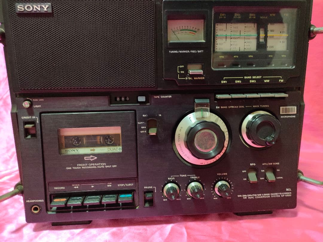 50年前　希少ビンテージ　SONY スカイセンサー　CF5950 ワンオーナー