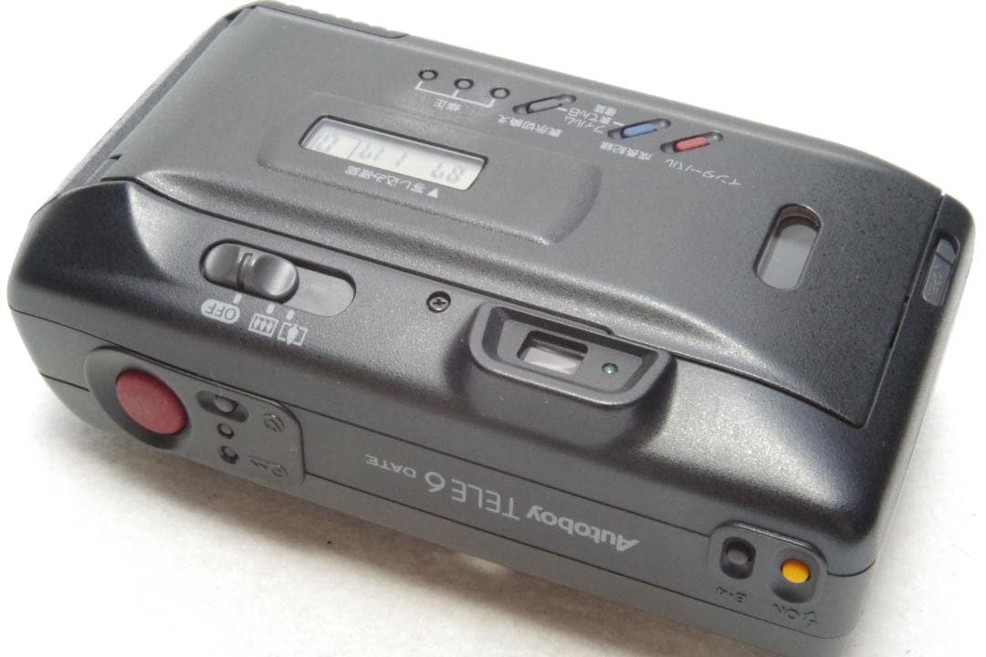 キャノン Autoboy TELE 6 DATE 元箱 国際保証書 動確 美品+