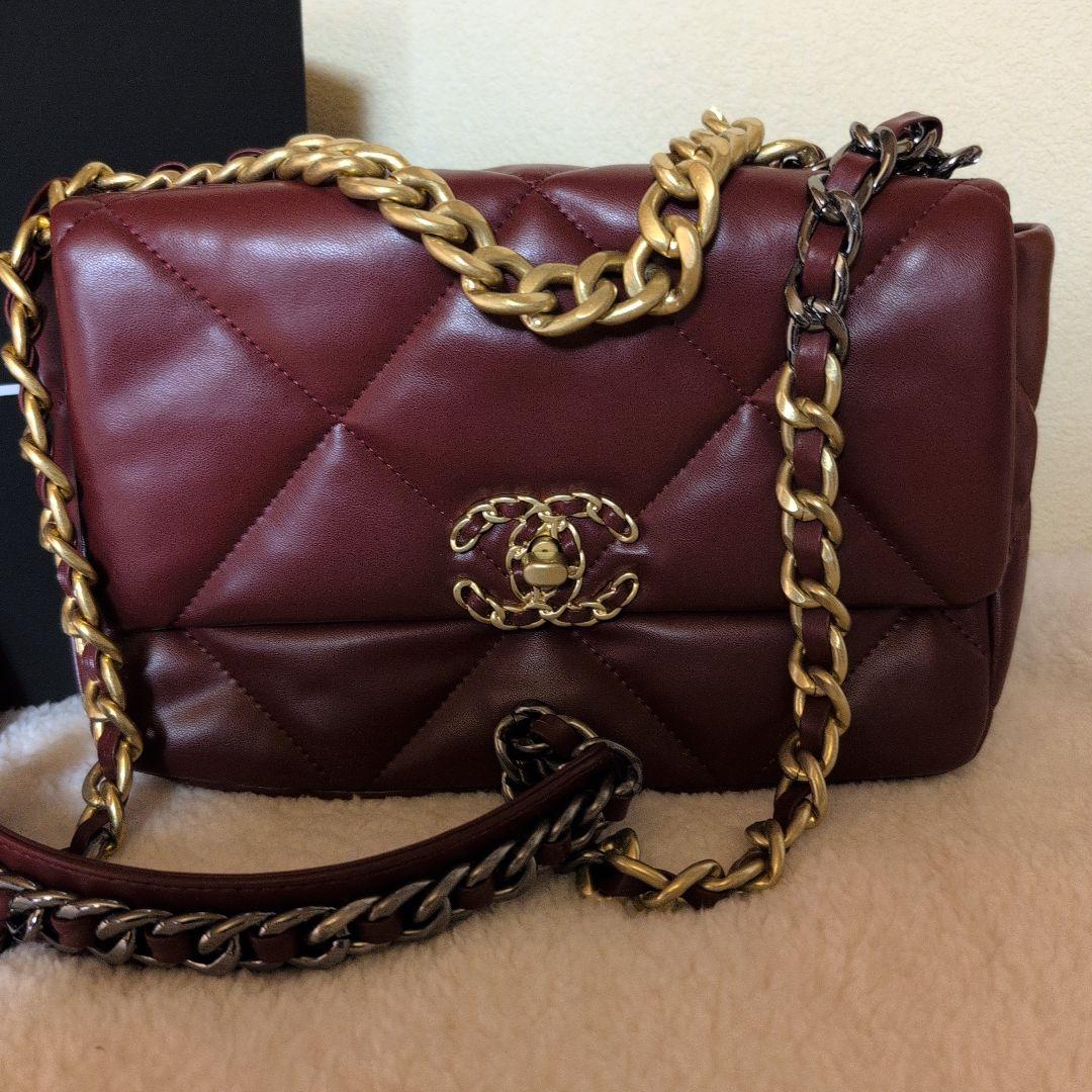 【早いもの勝ち1点のみ】CHANEL ノベルティ　バーガンディ ショルダーバッグ