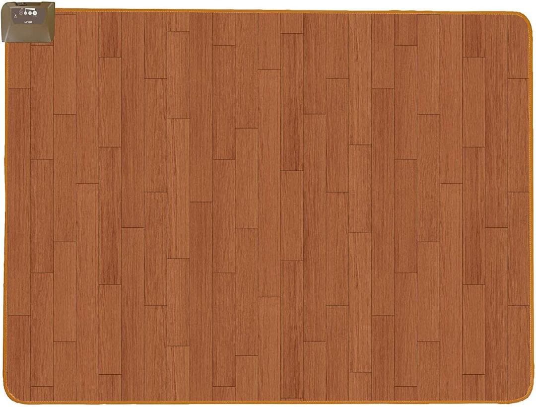 【未使用】ホットカーペット 1.5畳 フローリング調 ブラウン JPJ151WB