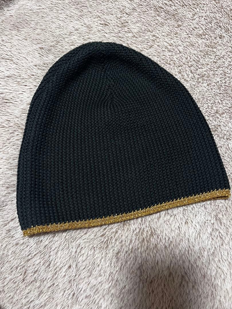 GUCCI 深緑色 ニット帽 Mサイズ