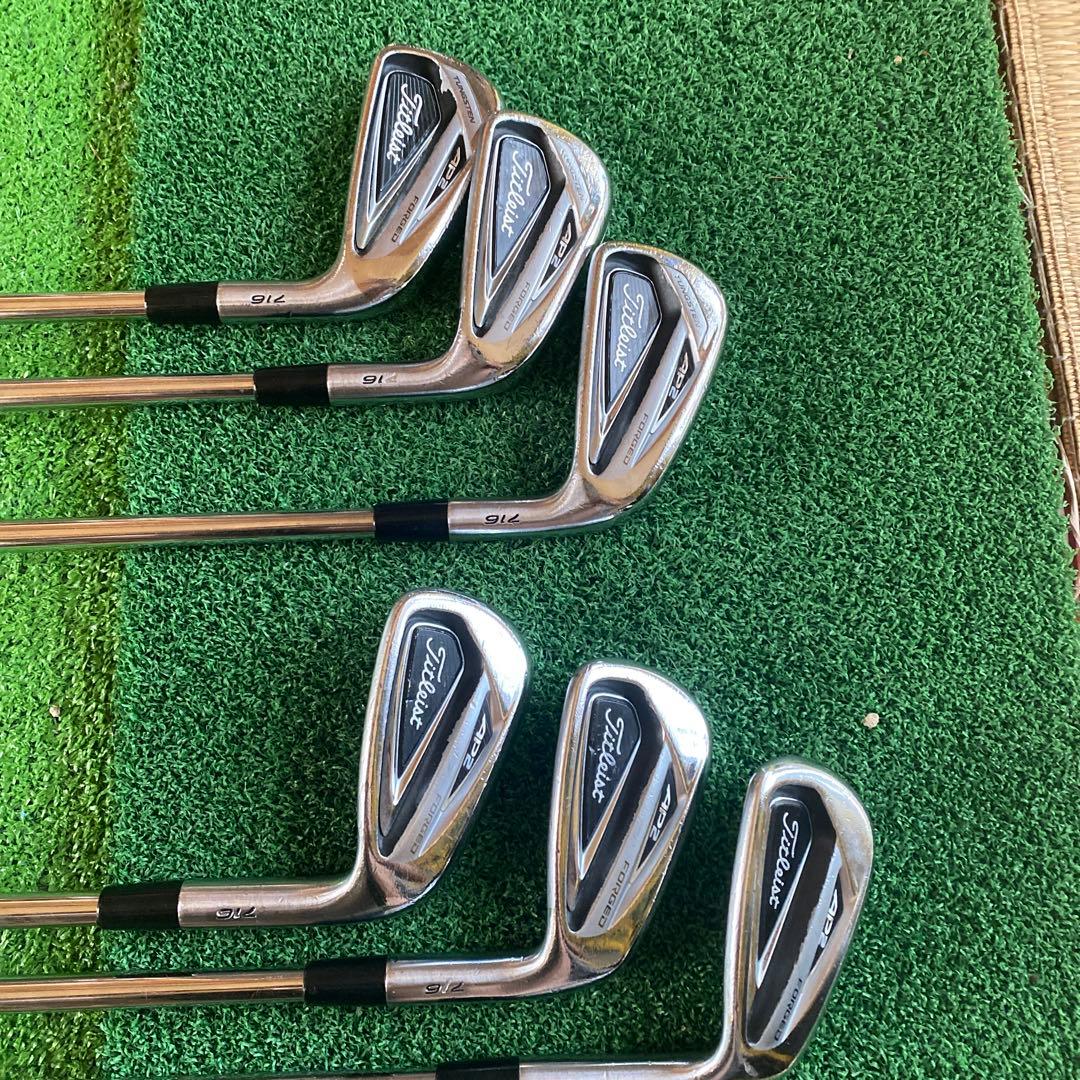♾️タイトリストap2716 ＡＭＴ　アイアンセット6本 IOMICグリップ