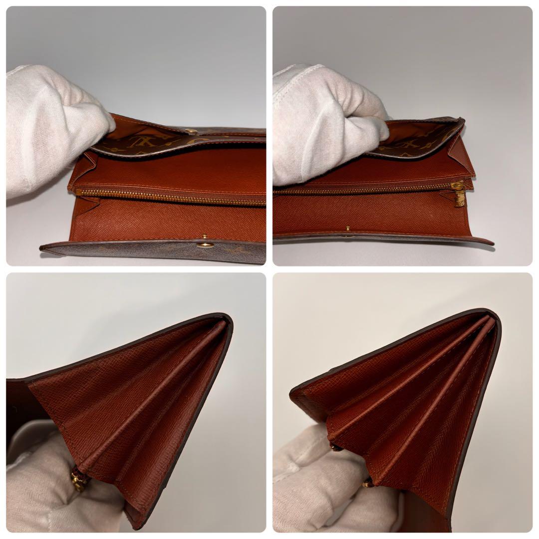 【鑑定済み】ルイヴィトン✨モノグラム✨ポルトフォイユサラ 長財布
