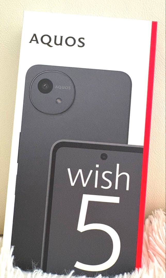 SHー52F AQUOS wish5 ブラック 本体