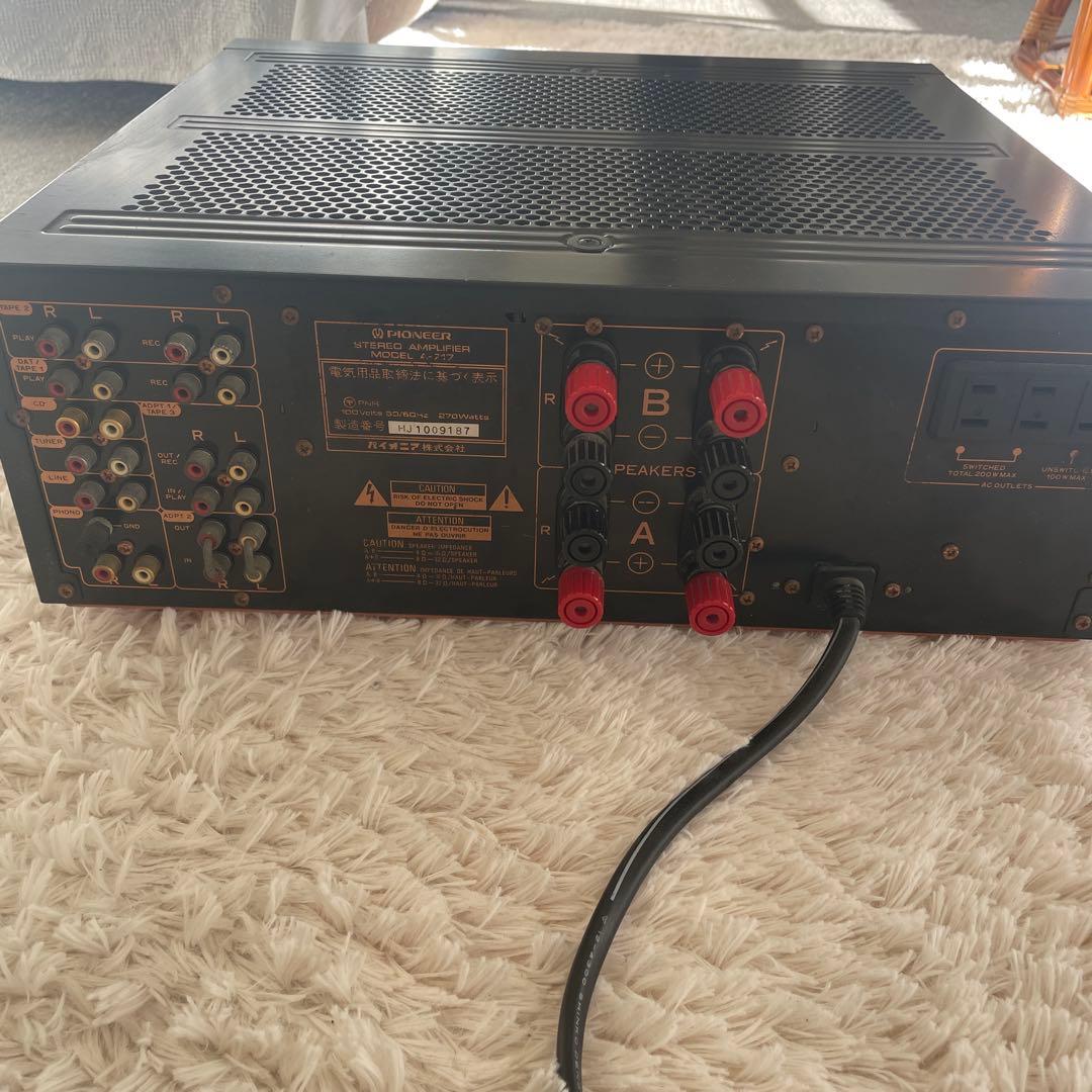Pioneer パイオニア A-717 プリメインアンプ 通電のみ