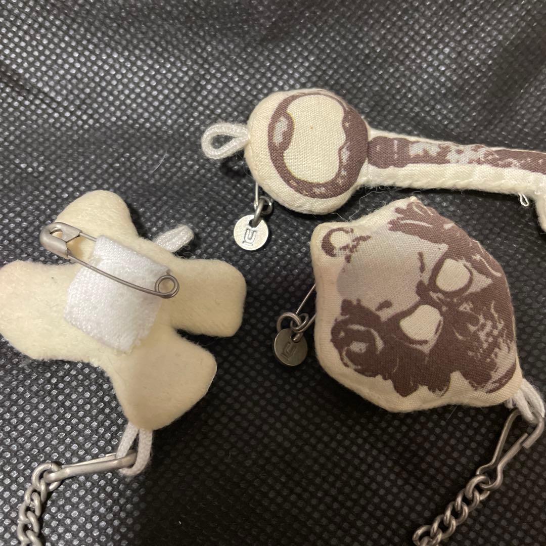 へ*可様 UNDERCOVER But Beautiful期の布製バッジ