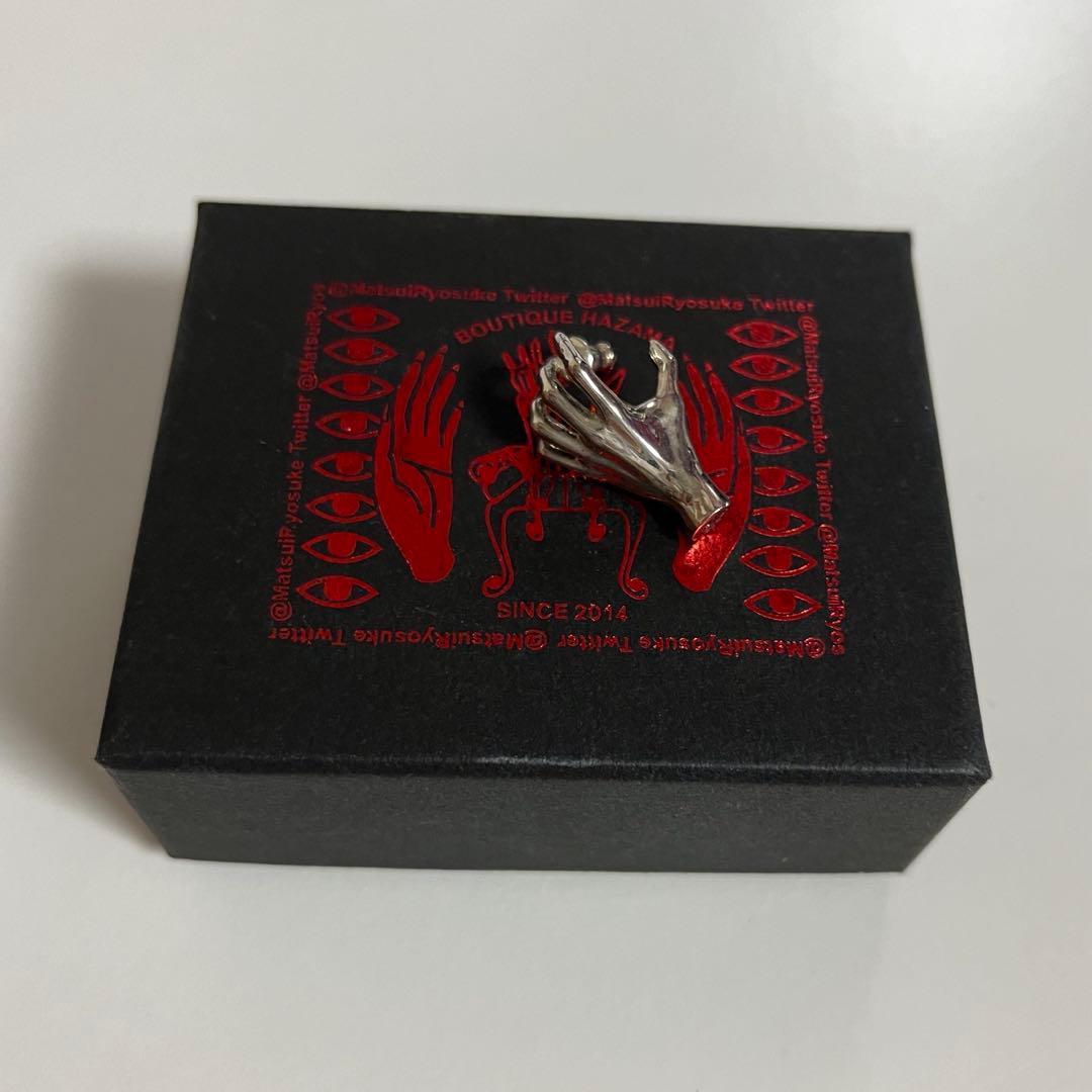 ha | za | ma 惹きずり込まれる運命のピアス(silver)