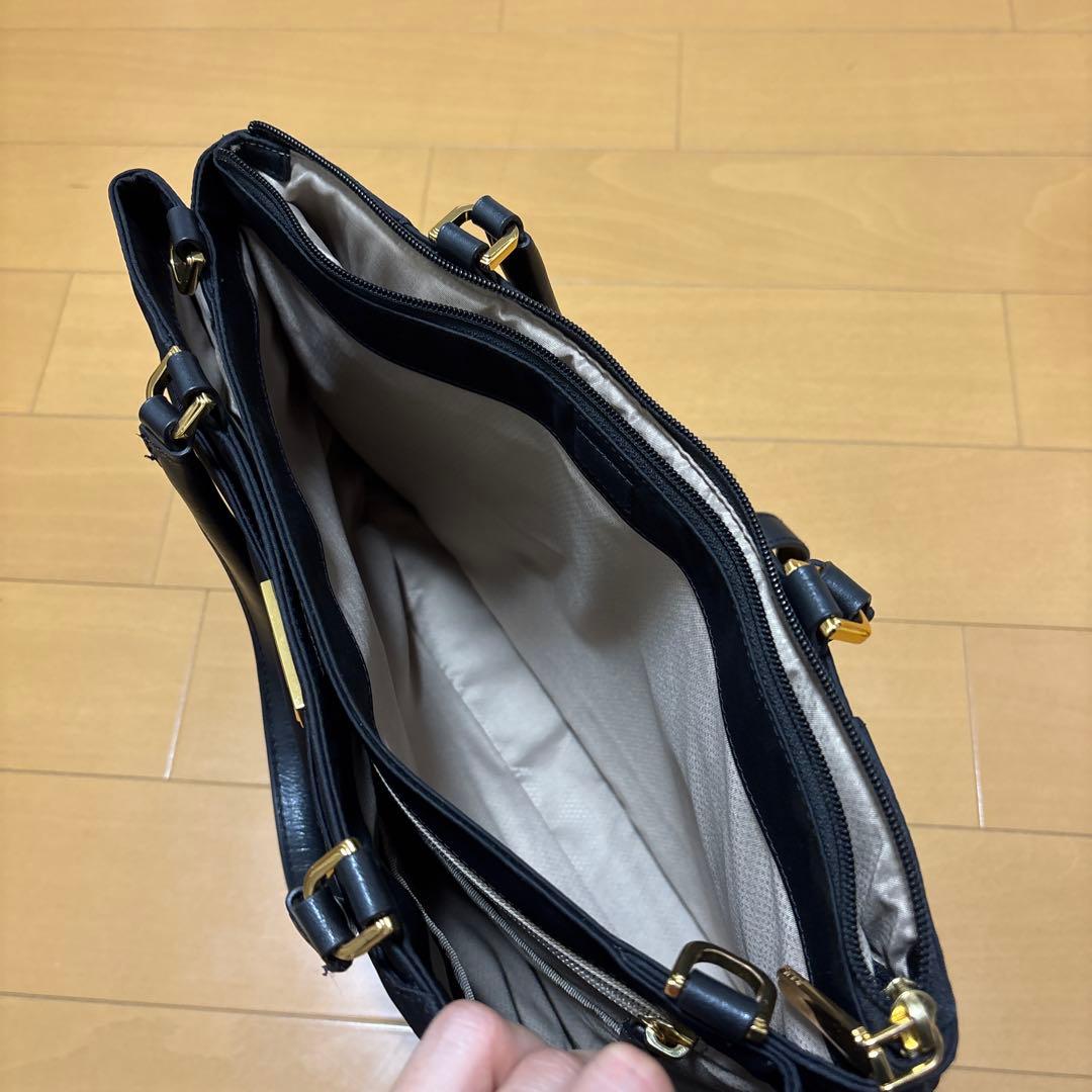 TUMI ブラック ナイロン ビジネスバッグ
