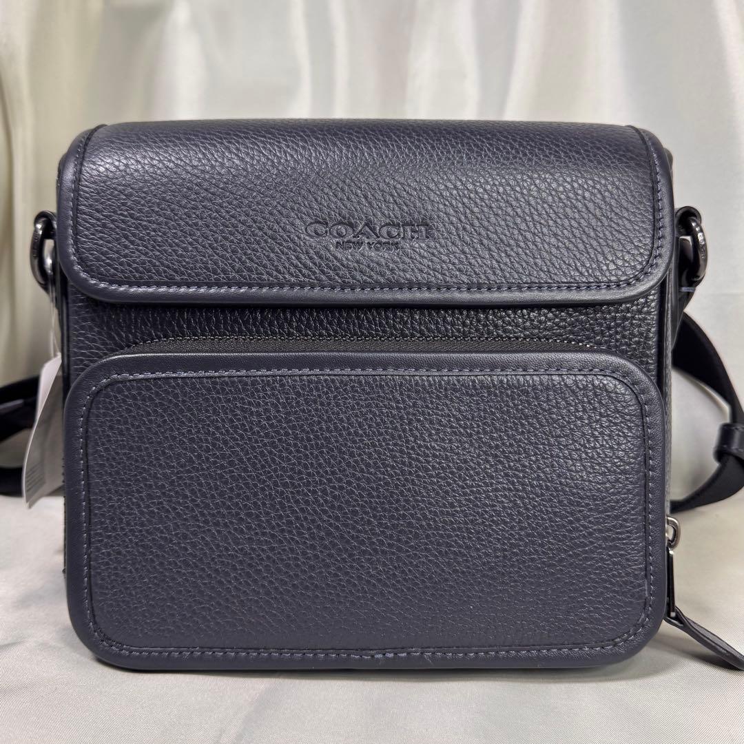 COACH コーチ　サリバン　フラップ クロスボディ　本革　新品未使用タグ付き