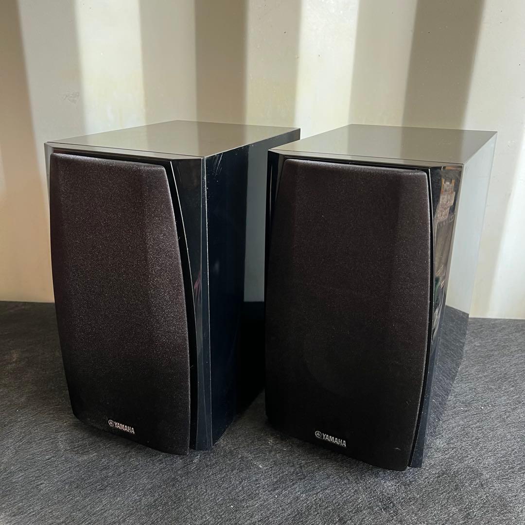 A76激安早い者勝ち ✨　YAMAHA スピーカー ブラック　ペア　オーディオ