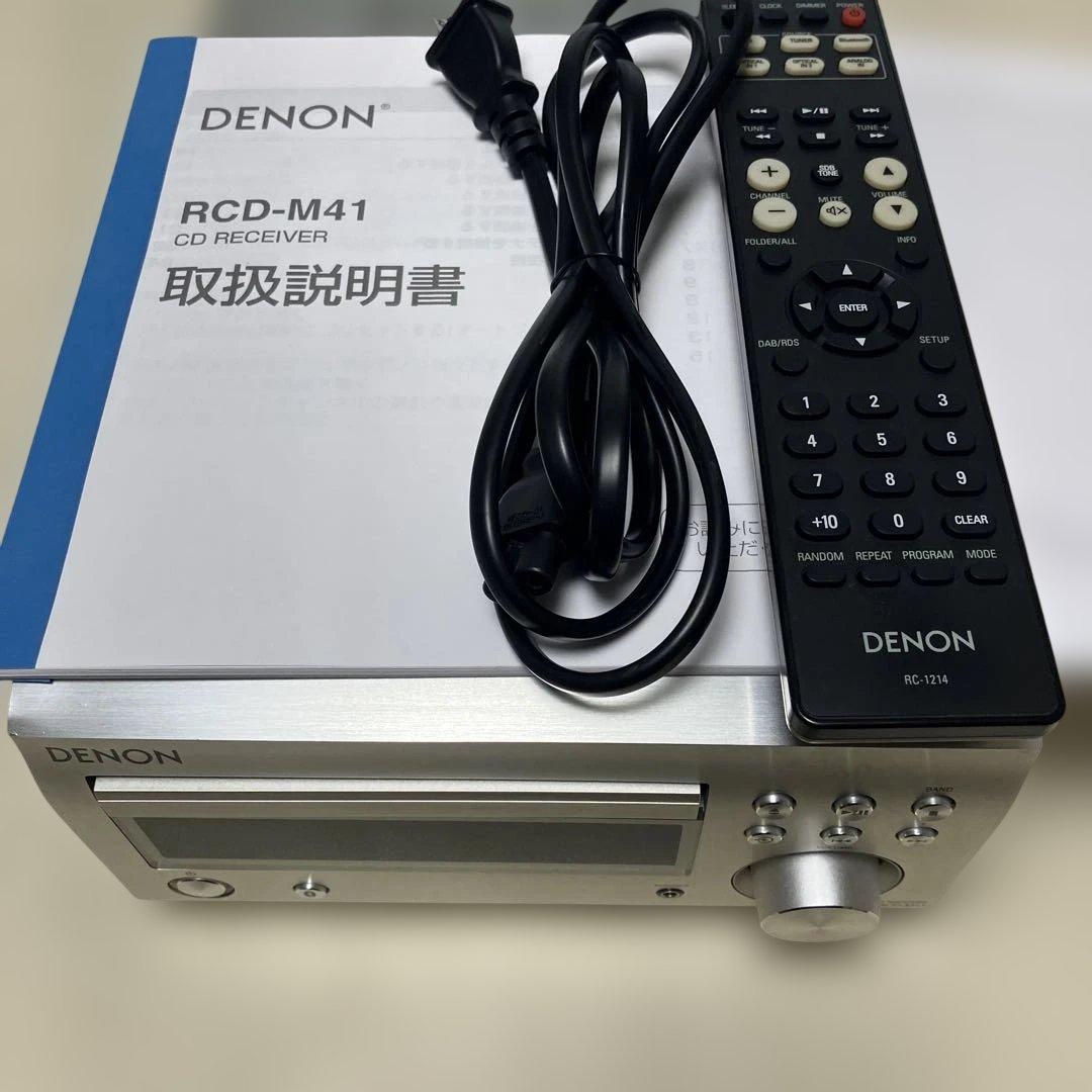 DENON CDレシーバー RCD-M41SP 整備動作品 2018年製