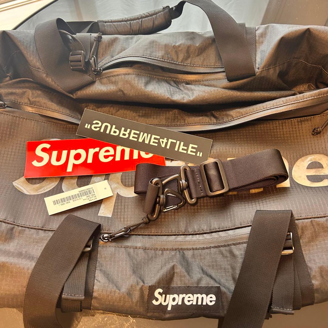 Supreme 21ss ダッフルバック ボストンバッグ　ブラック