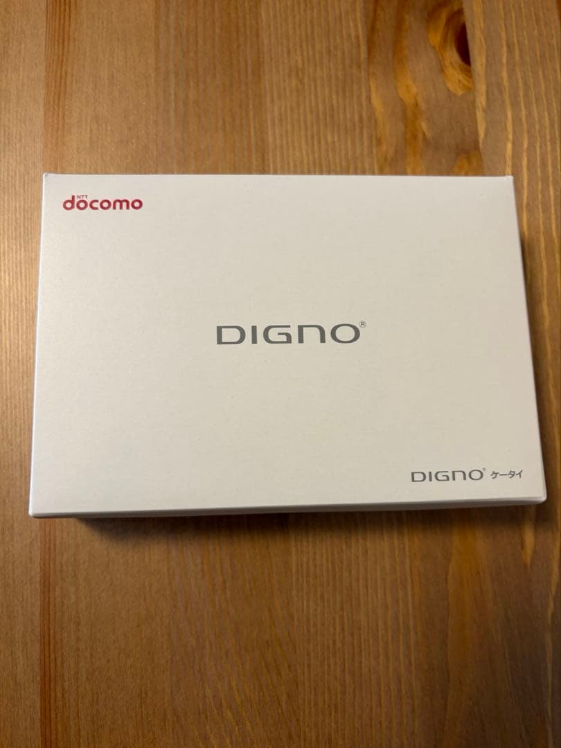 新品 docomo DIGNO ケータイ KY-42C 赤