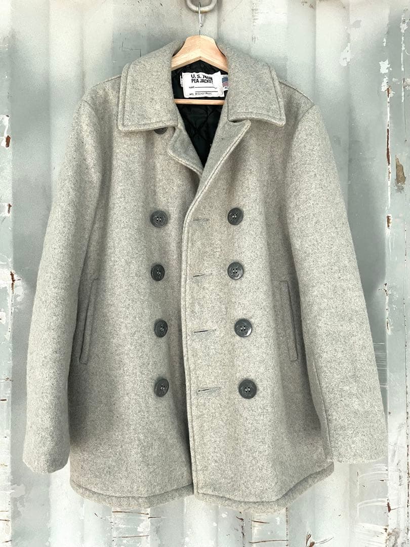 Schott U.S. 740N PEACOAT グレー 40サイズ