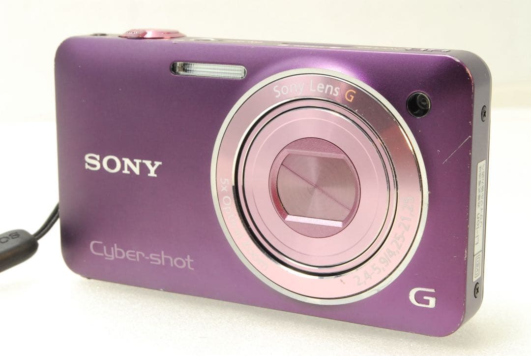 サン_SONY DSC-WX5 ❤️スマホ転送 動作確認済 パープル