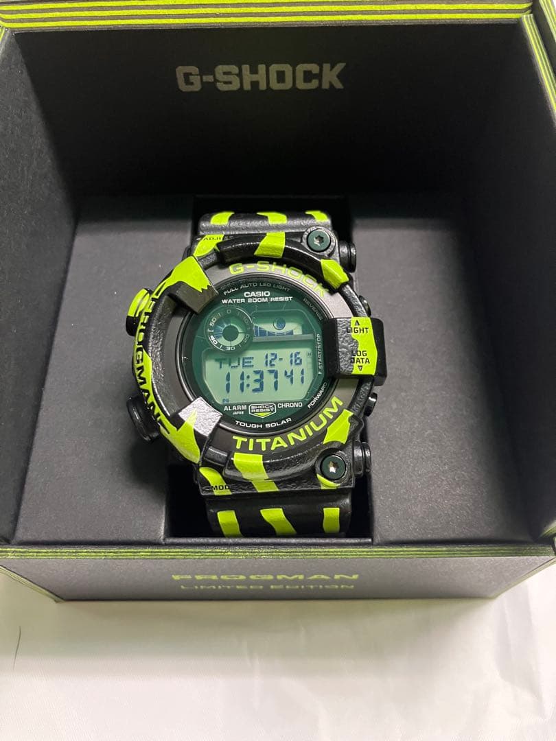 G-SHOCK フロッグマン　GW-8200TPF-1JR ヤドクガエル