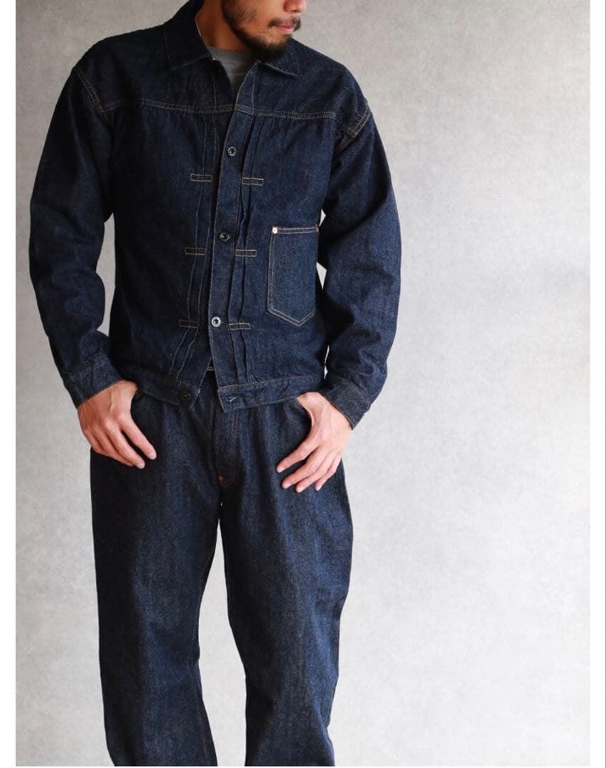 【美品•廃盤】TCB jeans Two Cat’s Blouse サイズ42