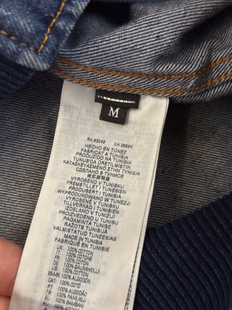 Diesel D-Vinz-S デニムジャケット indigo M