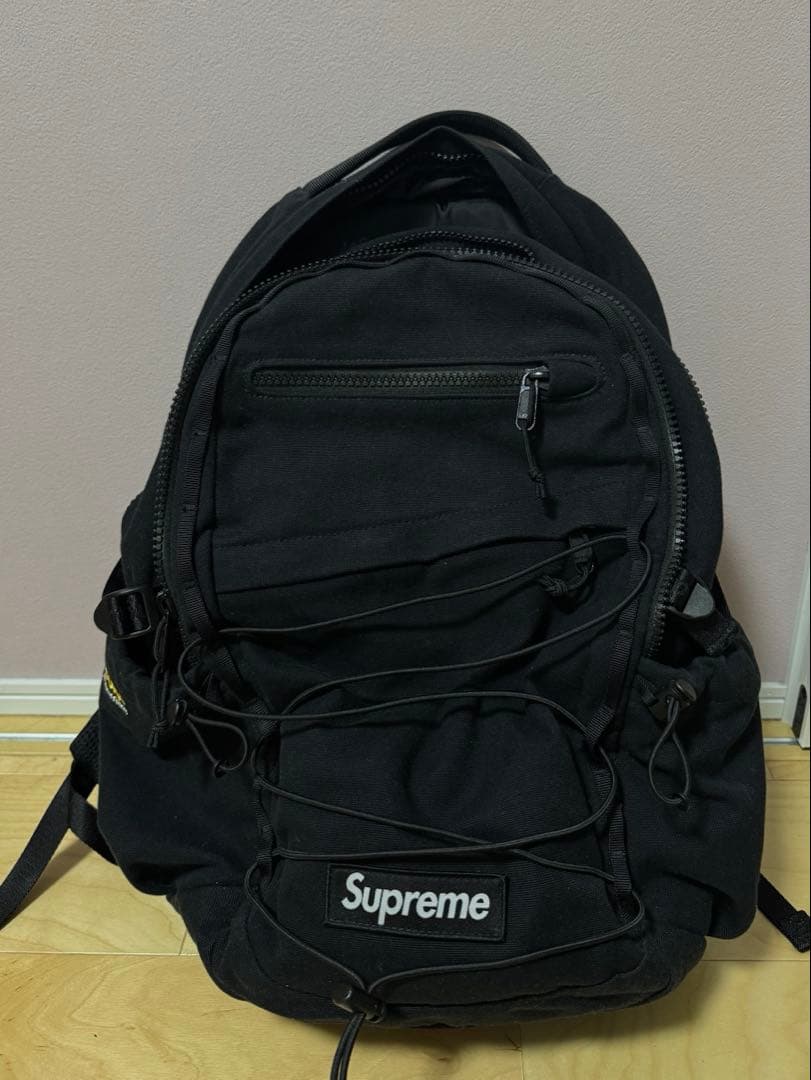わ*べ様 Supreme 25SS Backpack \"Black\"