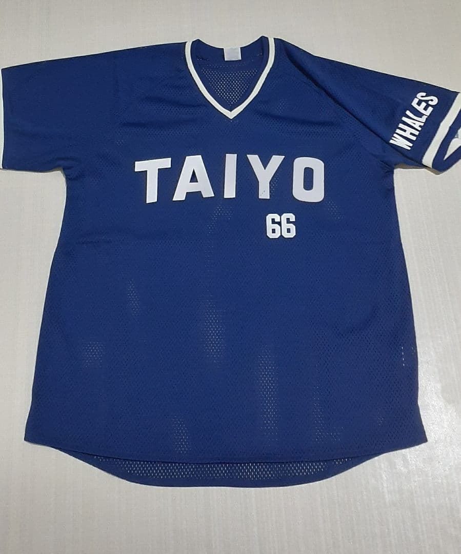 タ*ン様 石井琢朗　大洋ホエールズ　復刻ユニホーム。背番号66 横浜ベイスターズ