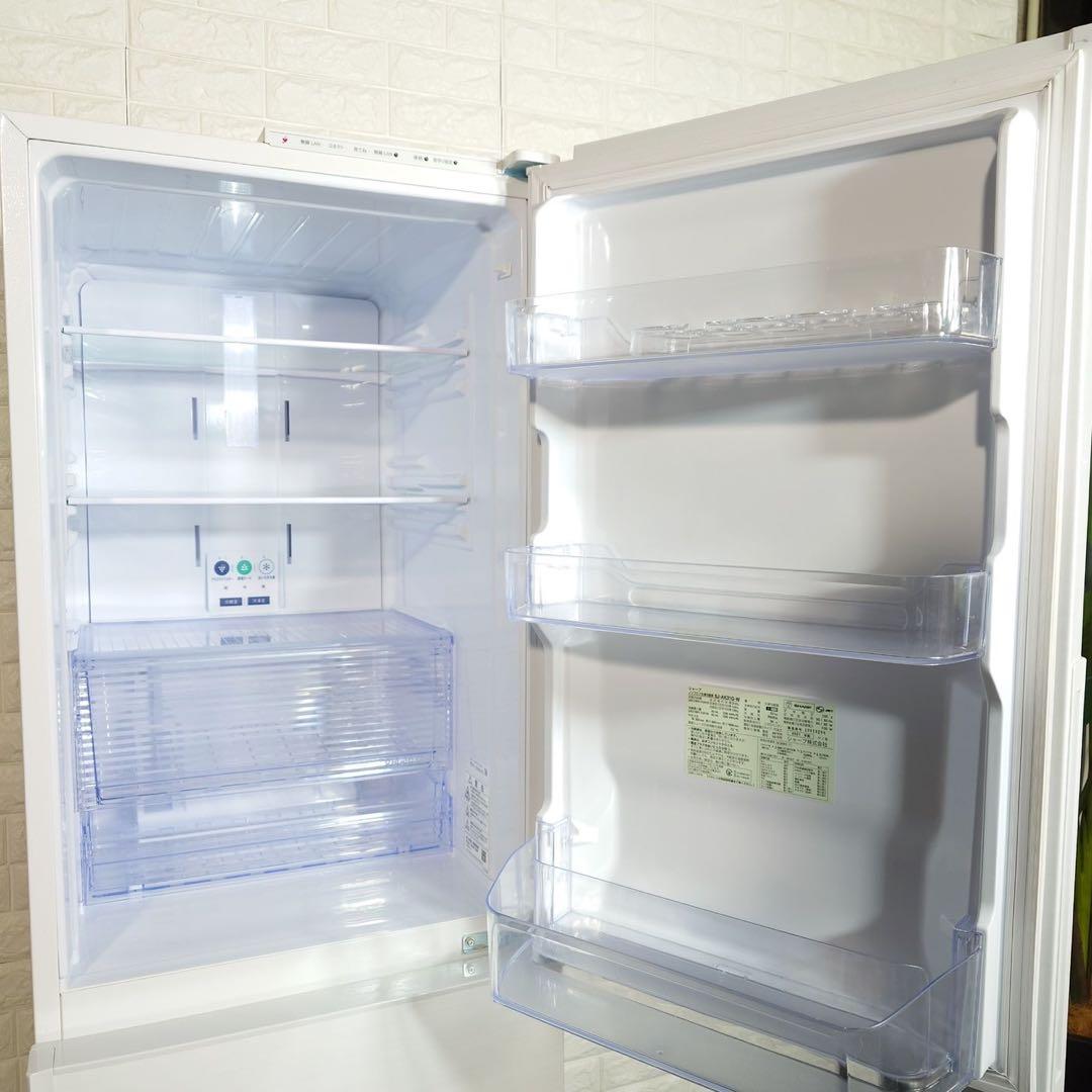 SHARP 冷蔵庫 SJ-AK31G-W 310L 2021年製 家電 L040
