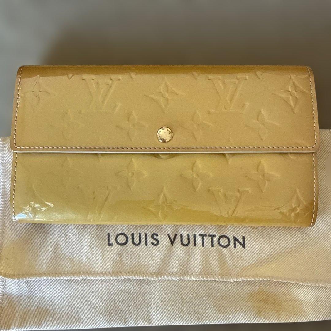 ルイヴィトン☆ヴェルニ☆長財布　ホワイト　☆フランス製☆正規品