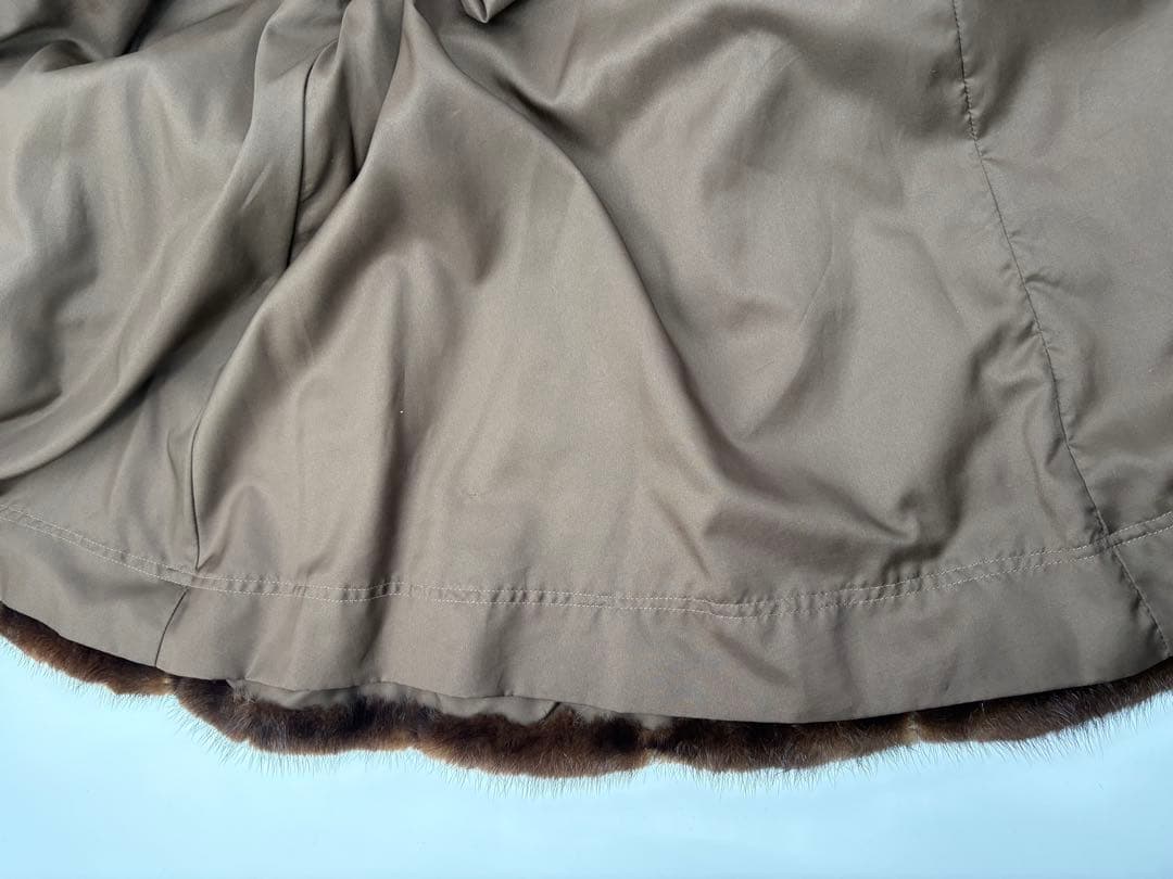 EMBA ミンク コート 毛皮 ブラウン 高級毛皮