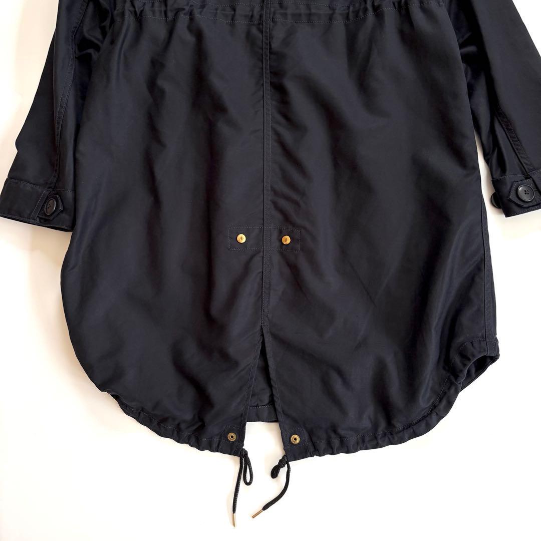 イエナ IENA C/TN テールモッズコート マウンテンパーカー ネイビー