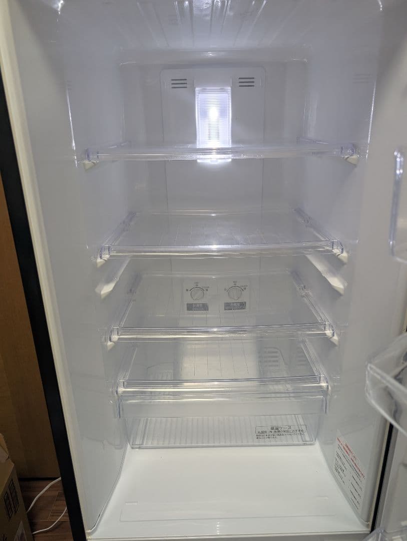 【送料込】単身用2ドア冷蔵庫 三菱電機 ブラック