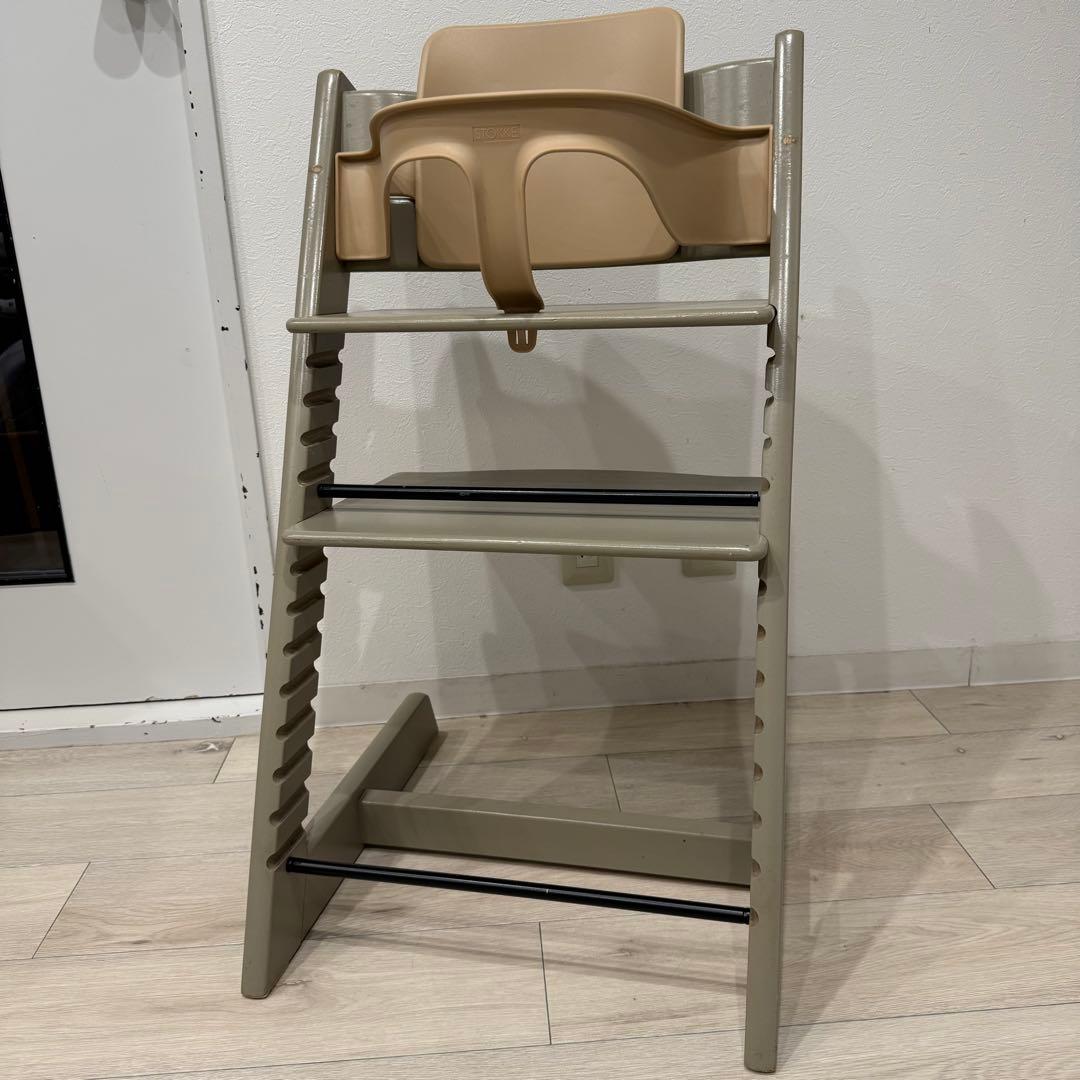 【廃盤色】stokke trip trap グレー ストッケ トリップトラップ