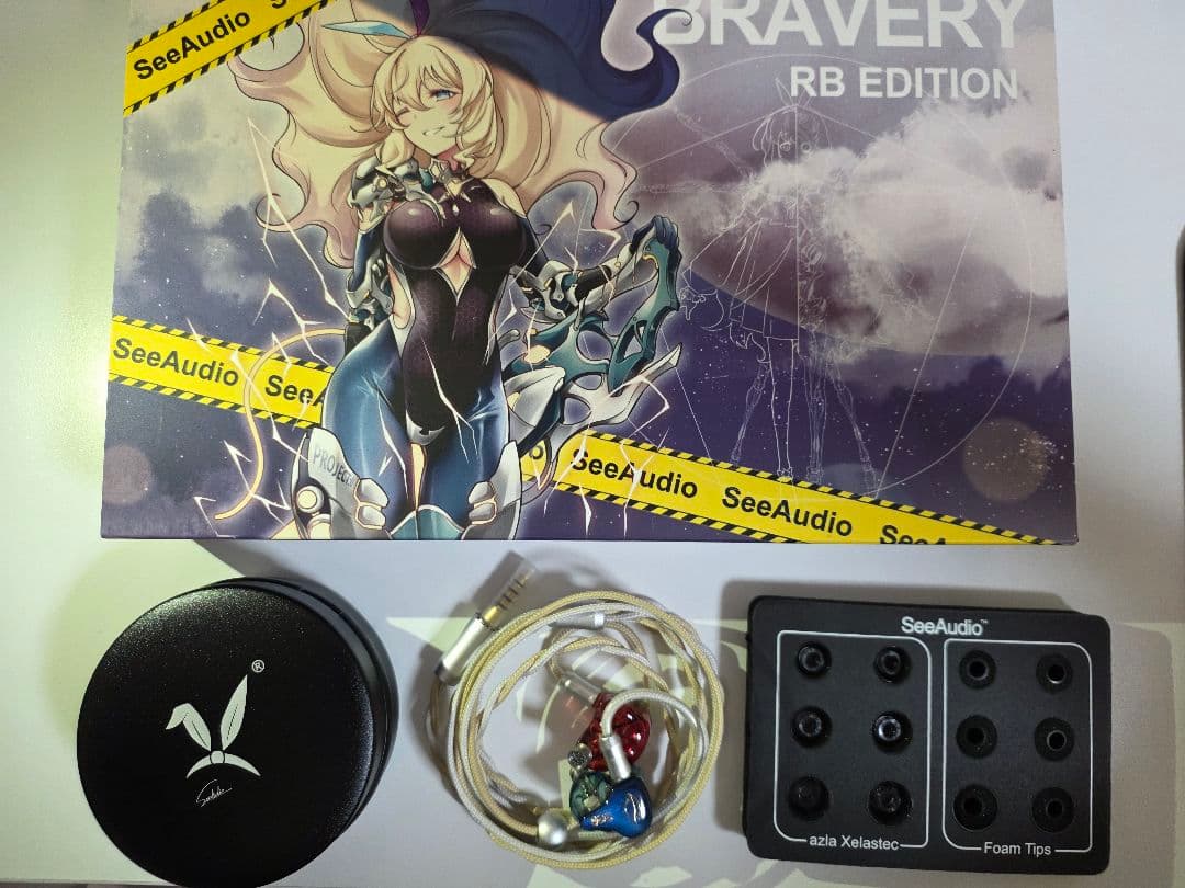 イヤホン SeeAudio Bravery RB Edition