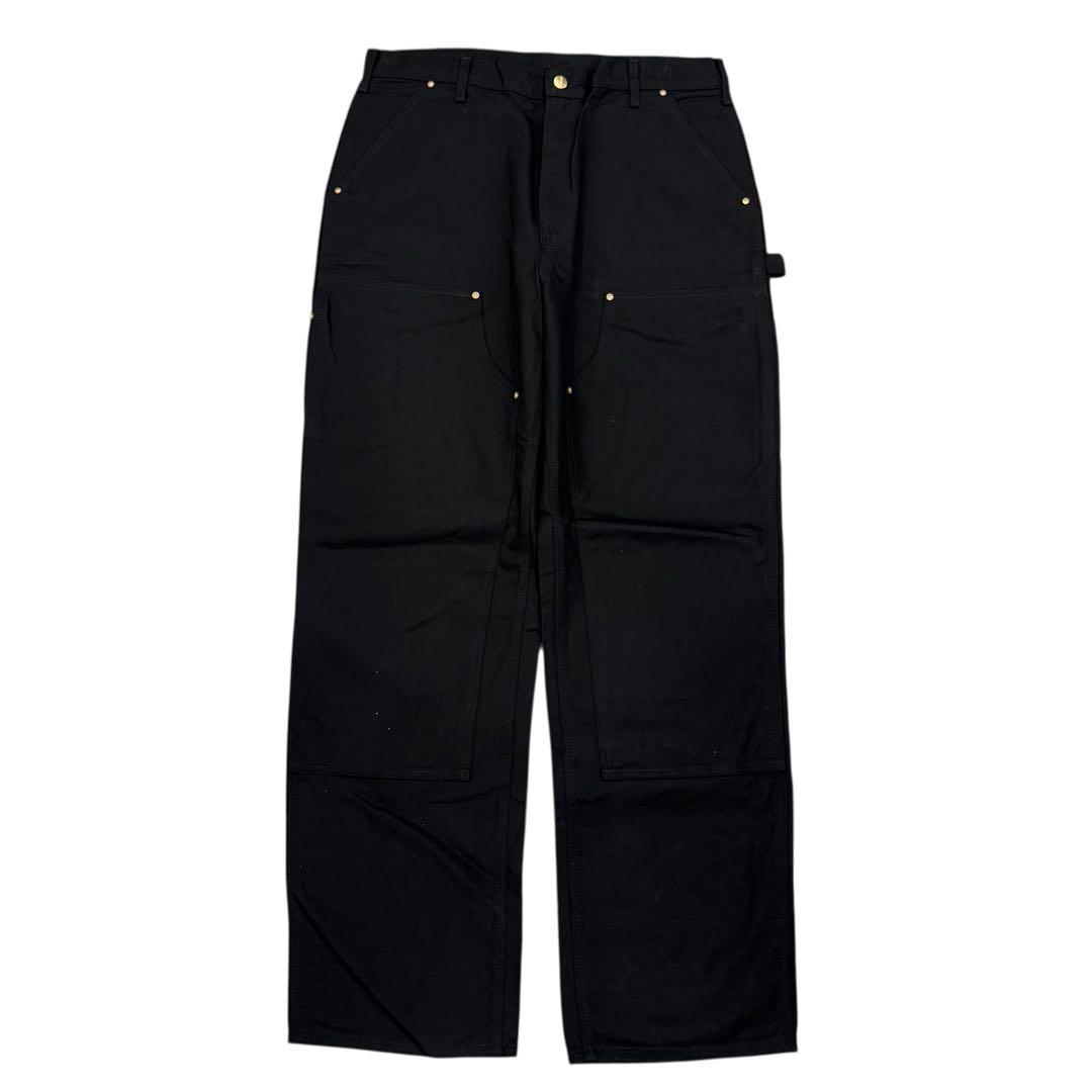 ミ*キ様 【ワンウォッシュ】 Carhartt ダブルニー ブラック