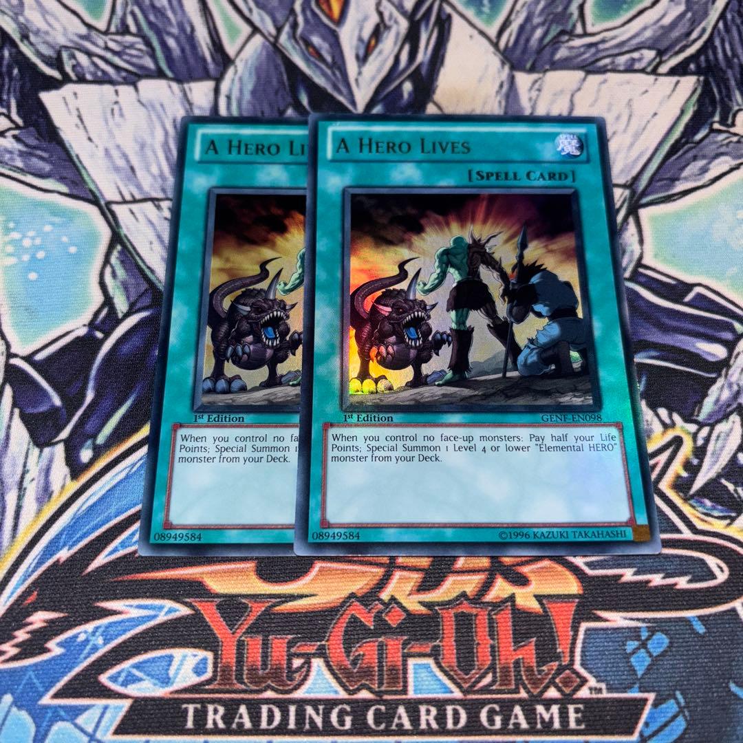 EU版 ヒーロー・アライブ GENF 1st ウルトラ 遊戯王 海外 英語 米