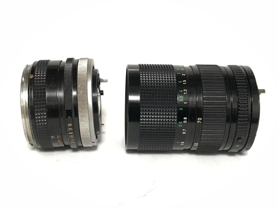 Canon AE-1 ダブルレンズセット　#9411