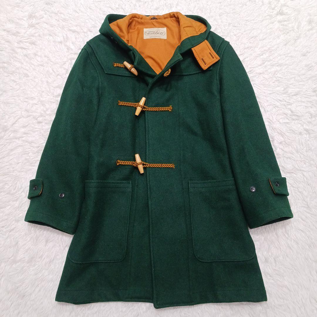 ✨極美品✨希少色✨チベット 英国製 ダッフルコート U.K36 グリーン