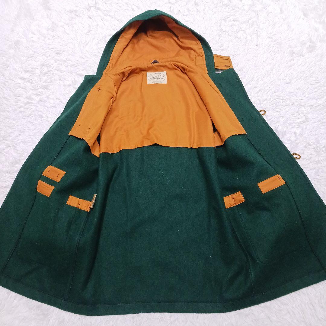 ✨極美品✨希少色✨チベット 英国製 ダッフルコート U.K36 グリーン
