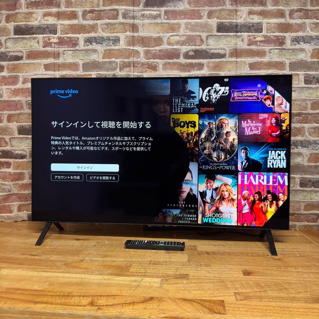 LG 48インチ 4K 有機ELテレビ OLED48A2PJA 動画アプリ搭載