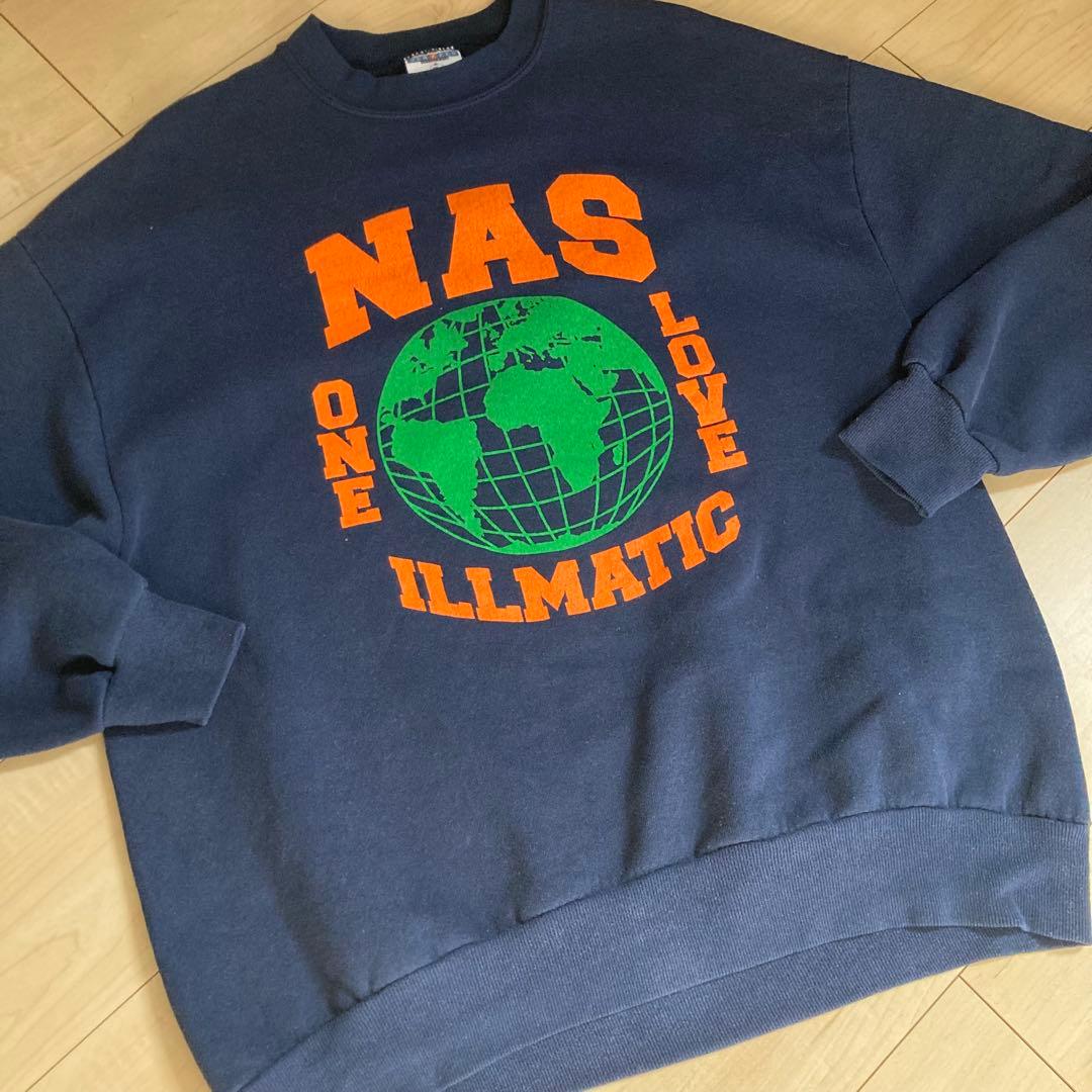 90s NAS illmatic ビンテージスウェット バンドTシャツ ウータン