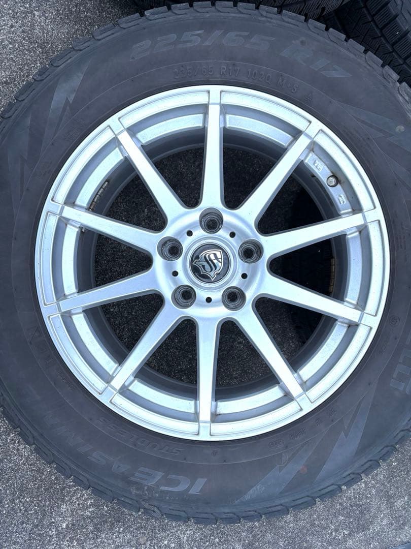 【225/65R17】ピレリ スタッドレス アルミ付4本 2019年製