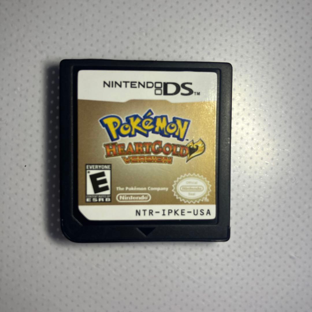 ポケットモンスター　ハートゴールド　海外版　ds Heart gold