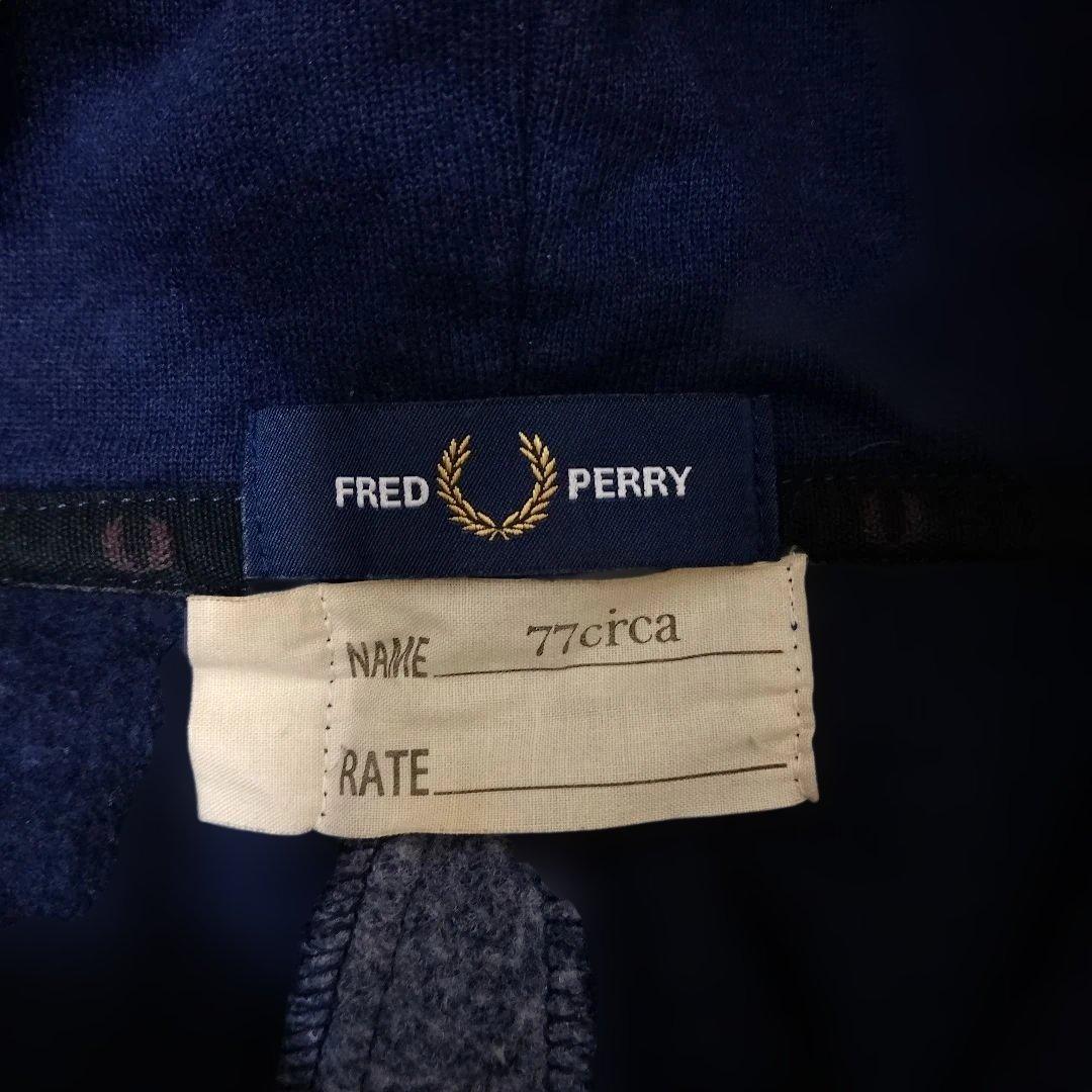 Fred Perry × 77circa コラボ パーカー フレッドペリー