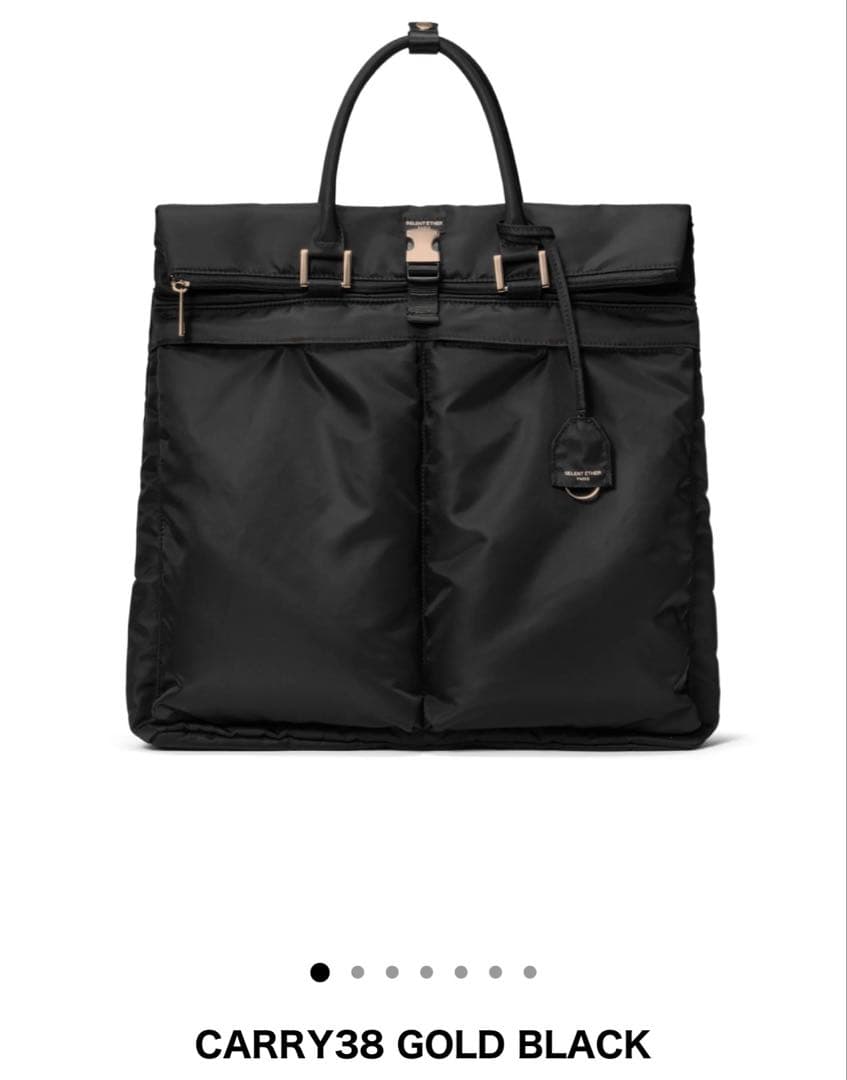 SELENT ETHERセレーンエテール CARRY38ゴールドブラック　バック