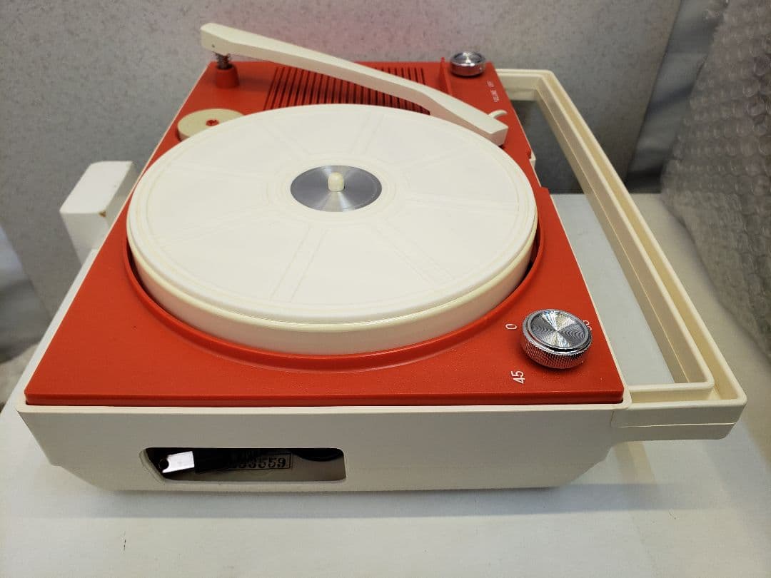 takt タクト TP-33 ポータブル レコード プレイヤー 50hz専用