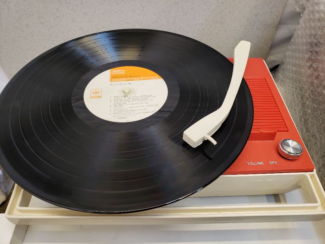 takt タクト TP-33 ポータブル レコード プレイヤー 50hz専用