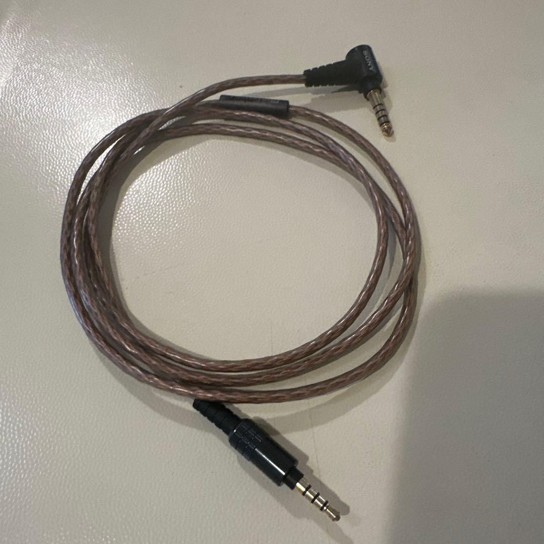 ソニー ヘッドホンケーブル 1.2m5極バランス標準プラグ MUC-S12SB1
