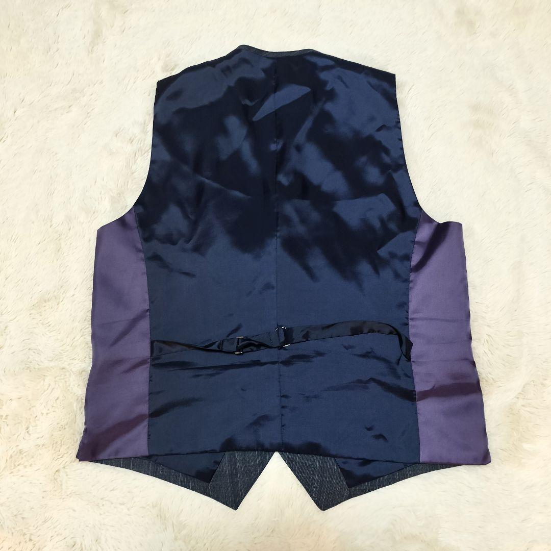 【極美品】パーフェクトスーツファクトリー 3ピース2Bシングルスーツセットアップ